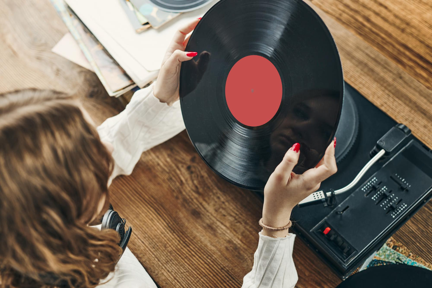 vinyl room